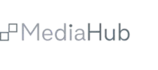 MediaHub logo mono 225 x 100