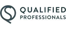 Qualified Professionals logo mono 225 x 100